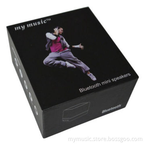 Stereo Bluetooth Mini Speaker with Heavy Bass, 2.5W Output Power